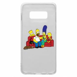 Чехол для Samsung S10e Simpsons At Home - PrintSalon
