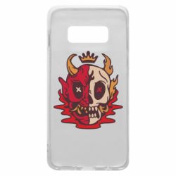 Чехол для Samsung S10e Skull face - PrintSalon
