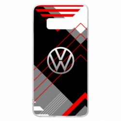 Чохол для Samsung S10e Volkswagen logo and abstraction-PrintSalon Чохол для Samsung S10e Volkswagen logo and abstraction