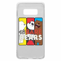 Чехол для Samsung S10e We bare bears collage - PrintSalon