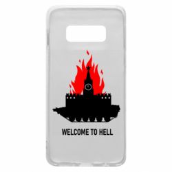 Чехол для Samsung S10e Welcome to Hell - PrintSalon