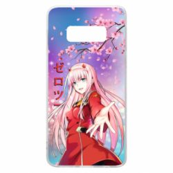 Чехол для Samsung S10e Zero Two Darling In The Franxx - PrintSalon