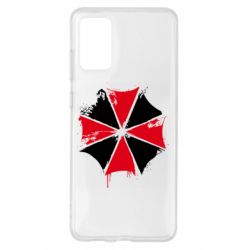 Чехол для Samsung S20+ Амбрелла арт брызги-PrintSalon Чехол для Samsung S20+ Амбрелла арт брызги