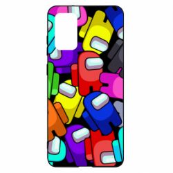 Чехол для Samsung S20+ Among us multicolored - PrintSalon
