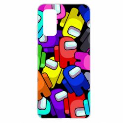 Чехол для Samsung S20 Among us multicolored - PrintSalon