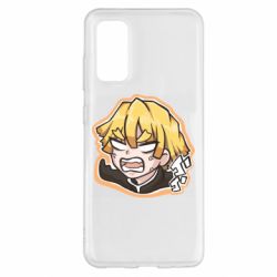 Чехол для Samsung S20 Angry Zenitsu Agatsuma - PrintSalon