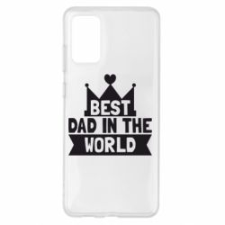 Чохол для Samsung S20+ Best dad in the world - PrintSalon