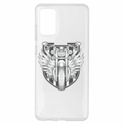 Чехол для Samsung S20+ Bike Shield Art - PrintSalon