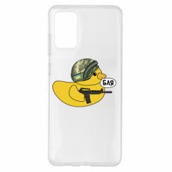 Чехол для Samsung S20+ Боевая утка - PrintSalon