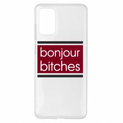 Чехол для Samsung S20+ Bonjour bitches - PrintSalon