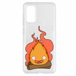 Чохол для Samsung S20 Calcifer vector-PrintSalon Чохол для Samsung S20 Calcifer vector