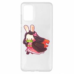 Чехол для Samsung S20+ Chibi Bunny Kamado Nezuko - PrintSalon