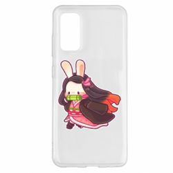 Чехол для Samsung S20 Chibi Bunny Kamado Nezuko - PrintSalon