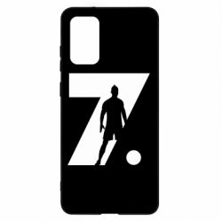 Чехол для Samsung S20+ Cristiano Ronaldo Silhouette Art - PrintSalon