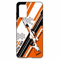 Чохол для Samsung S20+ CS: GO AWP Asiimov Skin - PrintSalon