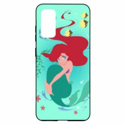 Чохол для Samsung S20 Cute and shy Ariel - PrintSalon
