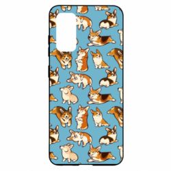 Чохол для Samsung S20 Cute Corgis - PrintSalon
