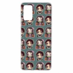 Чехол для Samsung S20+ Cute Tanjiro with Nezuko - PrintSalon