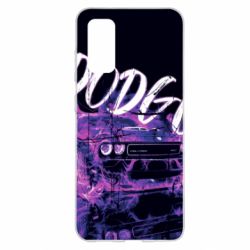 Чохол для Samsung S20 Dodge Art neon - PrintSalon