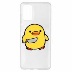 Чохол для Samsung S20+ Duckling With A Knife - PrintSalon