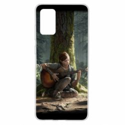 Чехол для Samsung S20+ Ellie Plays Guitar - PrintSalon