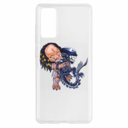 Чехол для Samsung S20 FE Alien vs Predator - PrintSalon