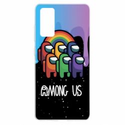 Чехол для Samsung S20 FE Among Us art paints - PrintSalon