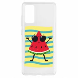 Чехол для Samsung S20 FE Арбуз на пляже - PrintSalon