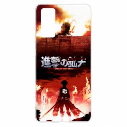 Чехол для Samsung S20 FE Attack of the Titans - PrintSalon