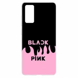Чехол для Samsung S20 FE Blackpink pink fire - PrintSalon