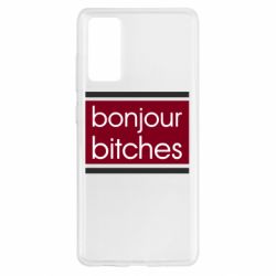 Чехол для Samsung S20 FE Bonjour bitches - PrintSalon