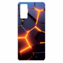 Чохол для Samsung S20 FE Cracked Blocks - PrintSalon