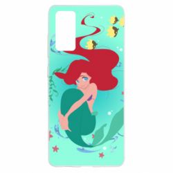 Чохол для Samsung S20 FE Cute and shy Ariel - PrintSalon