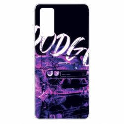 Чохол для Samsung S20 FE Dodge Art neon - PrintSalon
