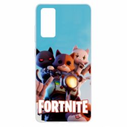 Чехол для Samsung S20 FE Fortnite Meowscles Kit