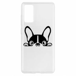 Чохол для Samsung S20 FE French Bulldog Puppy-PrintSalon Чохол для Samsung S20 FE French Bulldog Puppy