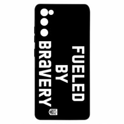 Чехол для Samsung S20 FE Fueled by bravery - PrintSalon