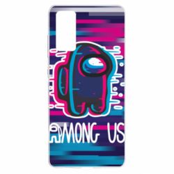 Чехол для Samsung S20 FE Glitch Among Us - PrintSalon