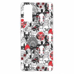 Чохол для Samsung S20 FE Hayao Miyazaki Characters - PrintSalon