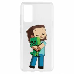 Чохол для Samsung S20 FE Heroes from Minecraft - PrintSalon