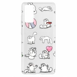 Чохол для Samsung S20 FE Кот Саймона емоції - PrintSalon