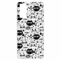 Чохол для Samsung S20 FE Коти патерн - PrintSalon