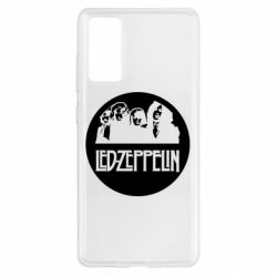 Чехол для Samsung S20 FE Led Zeppelin in a circle - PrintSalon