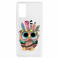 Чехол для Samsung S20 FE Little owl with feathers - PrintSalon