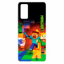 Чехол для Samsung S20 FE Майнкрафт - PrintSalon