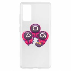 Чехол для Samsung S20 FE Милые солдаты из игры в кальмара - PrintSalon