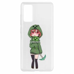 Чехол для Samsung S20 FE Minecraft anime - PrintSalon