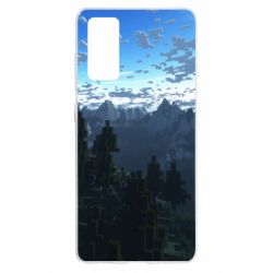 Чехол для Samsung S20 FE Minecraft nature - PrintSalon