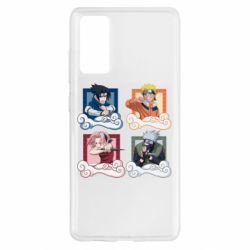 Чехол для Samsung S20 FE Naruto team 7 in action - PrintSalon
