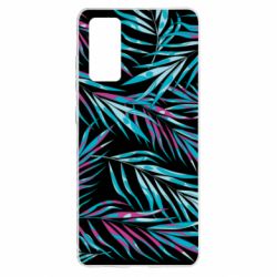 Чохол для Samsung S20 FE Neon Palm Leaves - PrintSalon